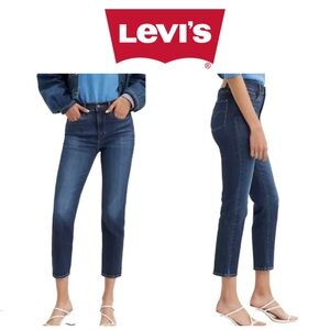 LEVI’S 724 High Rise Straight Crop Jeans Size 30 LIKE NEW